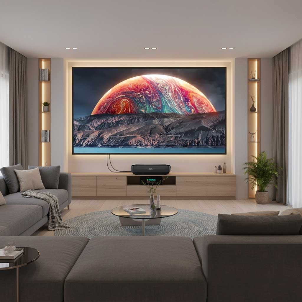 کیفیت تصویر 4K و تکنولوژی TriChroma Laser