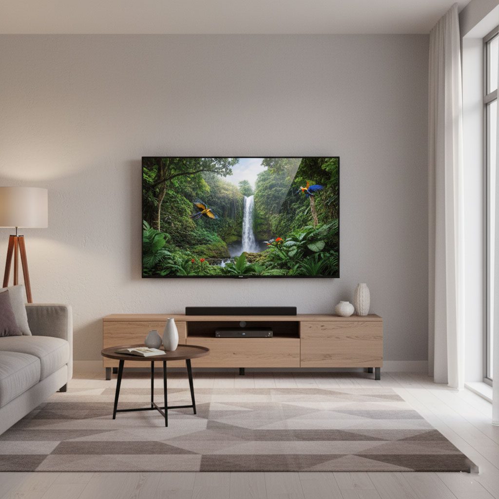 کیفیت تصویر 4K UHD و تکنولوژی Direct Full Array
