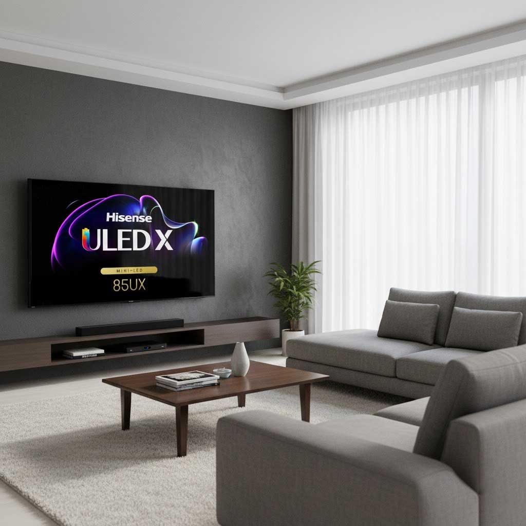 کیفیت تصویر 4K UHD و پنل ULED