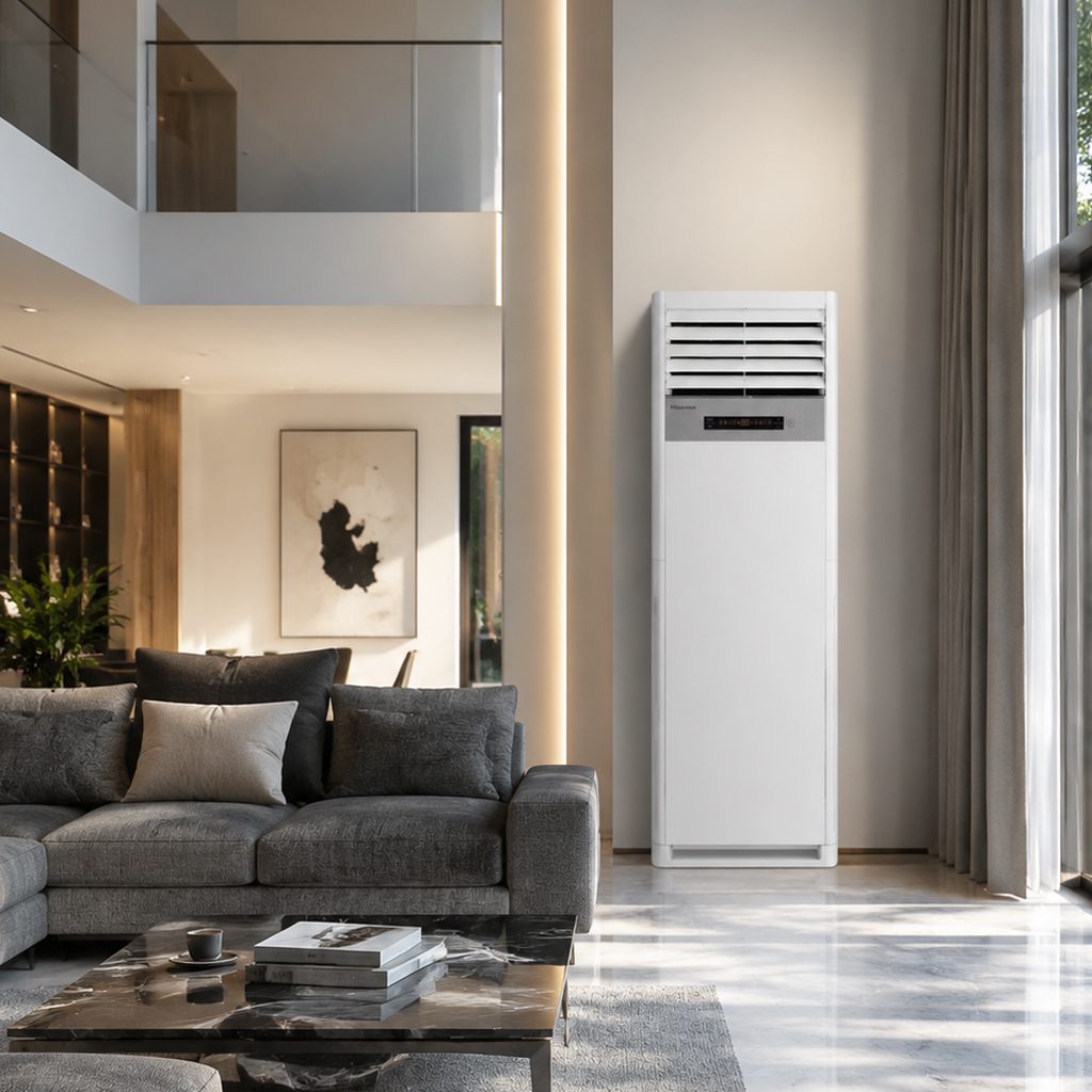 کولر گازی ایستاده هایسنس 36000 مدل AUF-36HTR - نمایندگی رسمی هایسنس