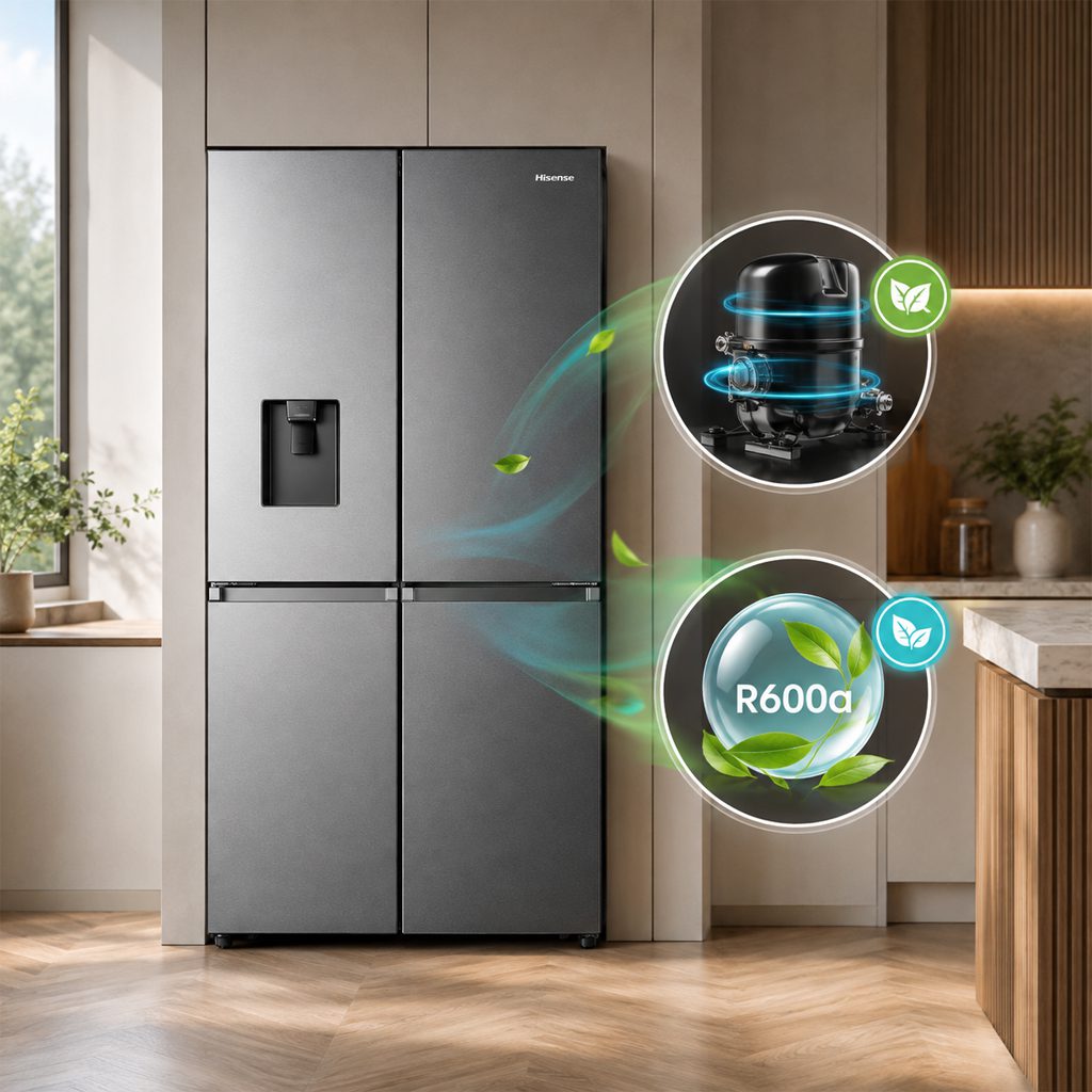 یخچال هایسنس ساید بای ساید مدل RQ749N4ASU