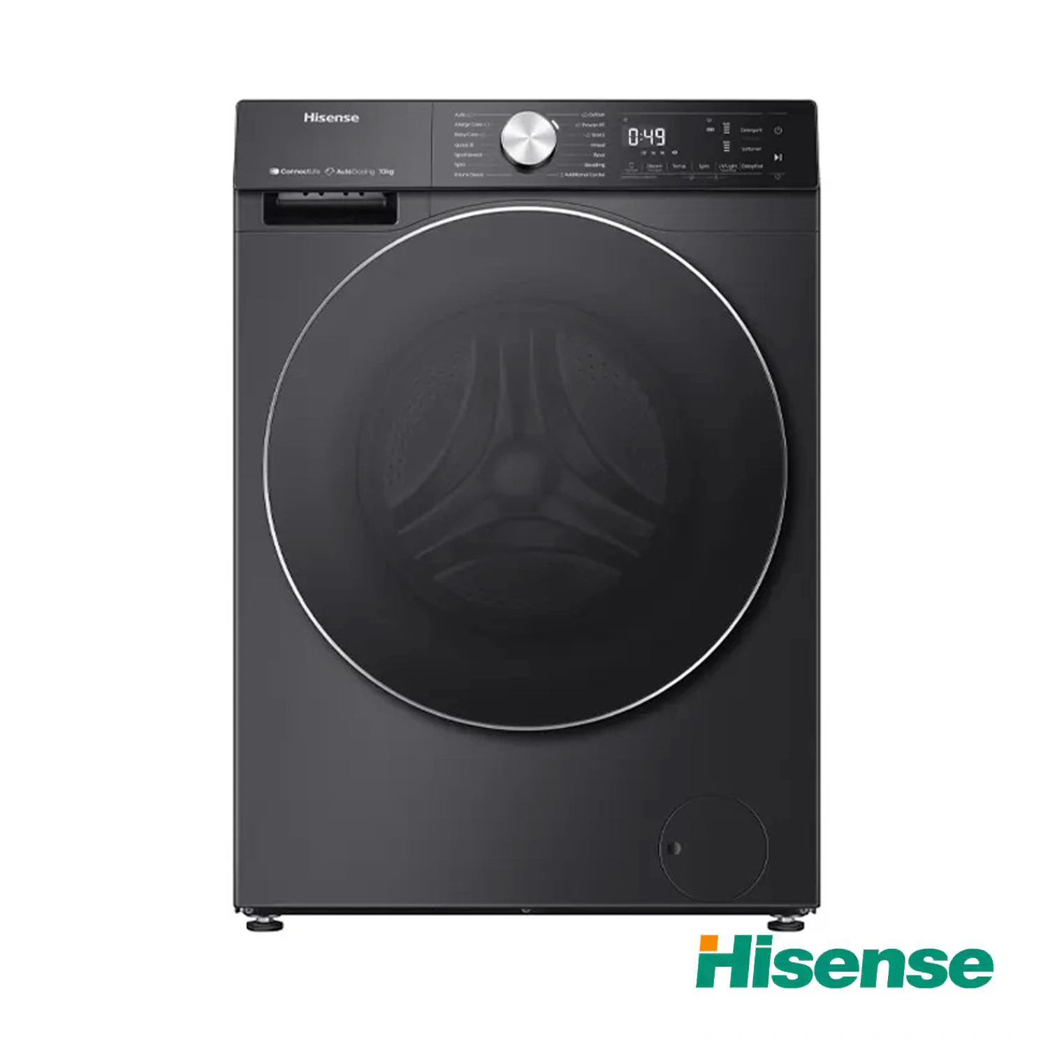 ماشین لباسشویی 12 کیلو گرم هایسنس مدل WF5S1245BB رنگ مشکی
