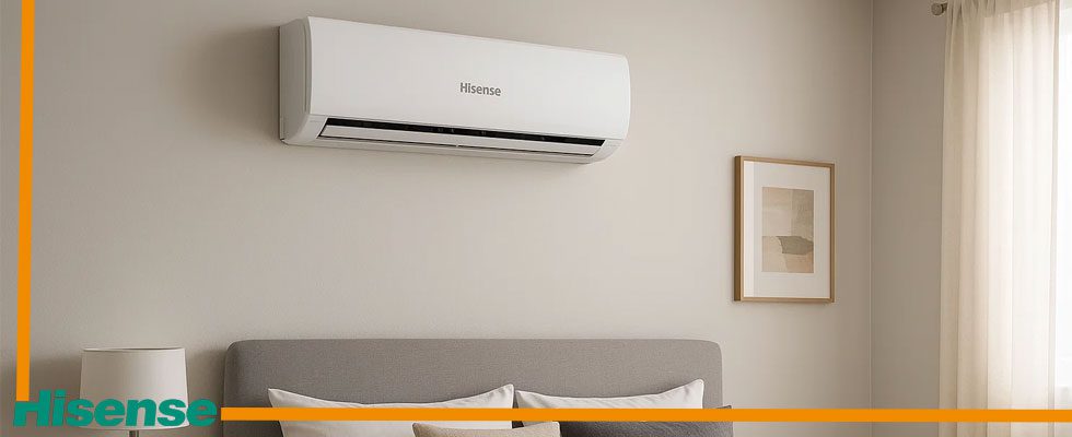 کولر گازی هایسنس 9000 برای اتاق خواب کافی است؟