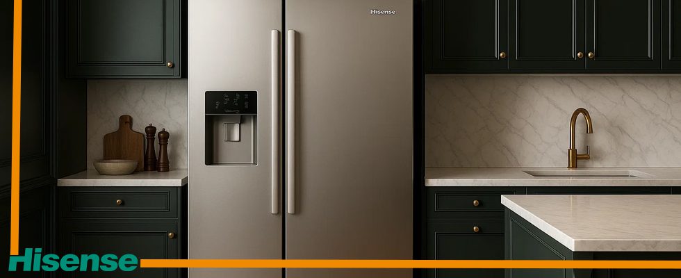 بهترین مدل های یخچال ساید بای ساید هایسنس و دوقلو