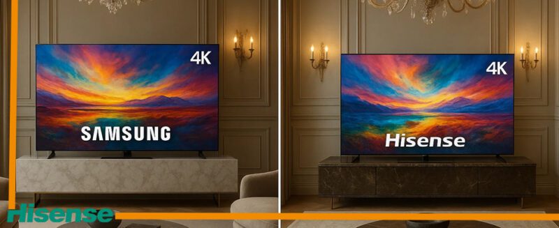 تلویزیون 4k هایسنس بهتره یا سامسونگ؟