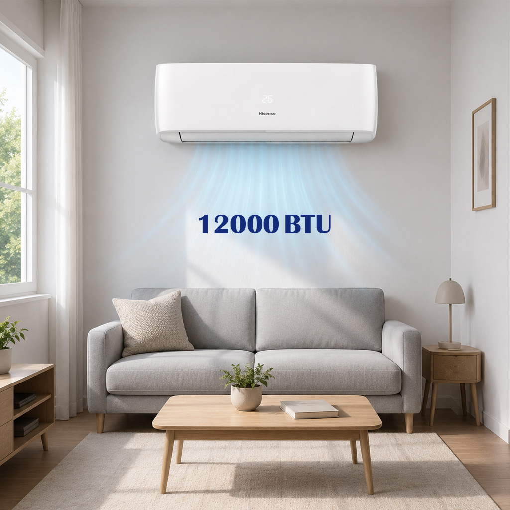 کولر گازی هایسنس اینورتر ۱۲۰۰۰ مدل AS-12UW4SYRKCA01