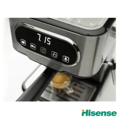 اسپرسوساز هایسنس 1.5 لیتر مدل HESCM15DBK - تصویر 2