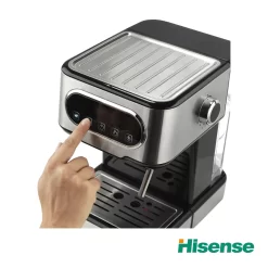 اسپرسوساز هایسنس 1.5 لیتر مدل HESCM15DBK - تصویر 3