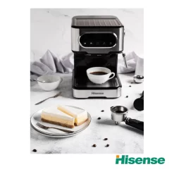 اسپرسوساز هایسنس 1.5 لیتر مدل HESCM15DBK - تصویر 4