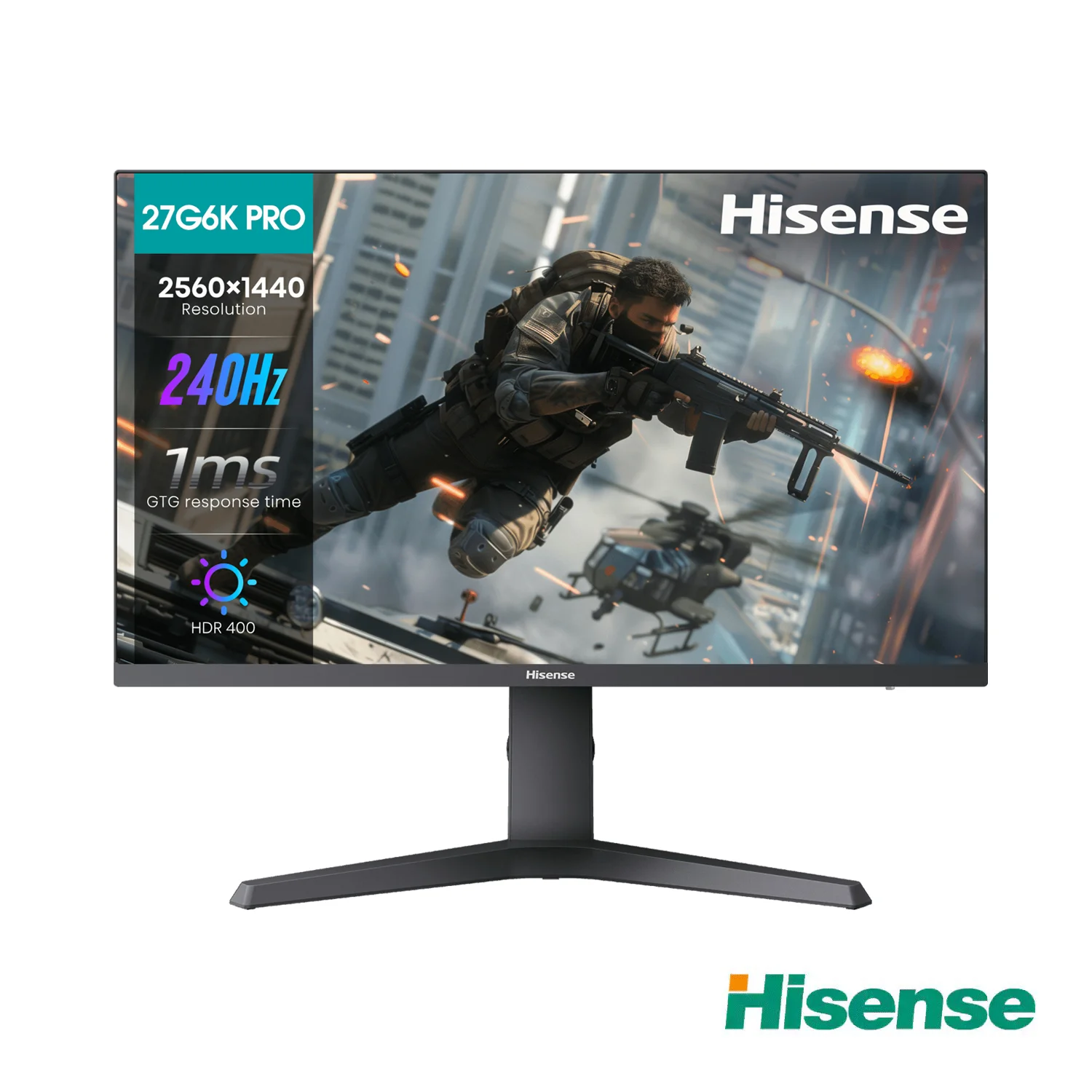 مانیتور 27 اینچ هایسنس مدل ۲۷G6K-Pro